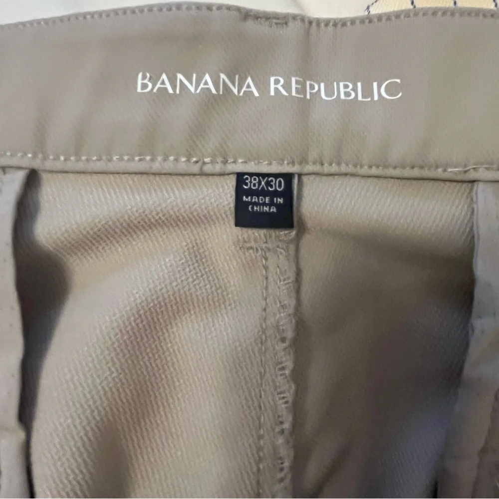 Banana Republic Tan Performance Men's Pants Size 38/30